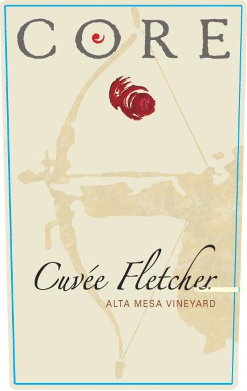 Core Alta Mesa Vineyard Cuvee Fletcher 2008 Front Label
