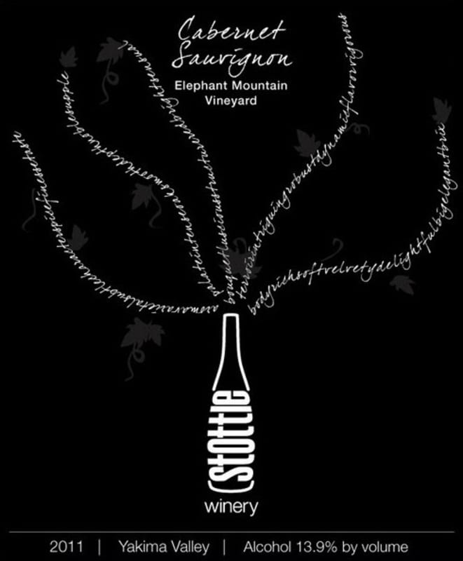 Stottle Winery Elephant Mountain Vineyard Cabernet Sauvignon 2011 Front Label