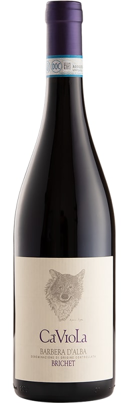 Ca'Viola Brichet Barbera d'Alba 2021 Front Bottle Shot