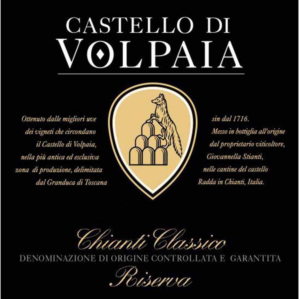 Castello di volpaia chianti classico riserva 2015 outlet