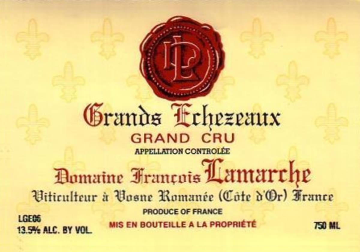 高評価アイテム Echezeaux Grands Lamarche Francois Grand Wine.com | 2009 Cru ワイン