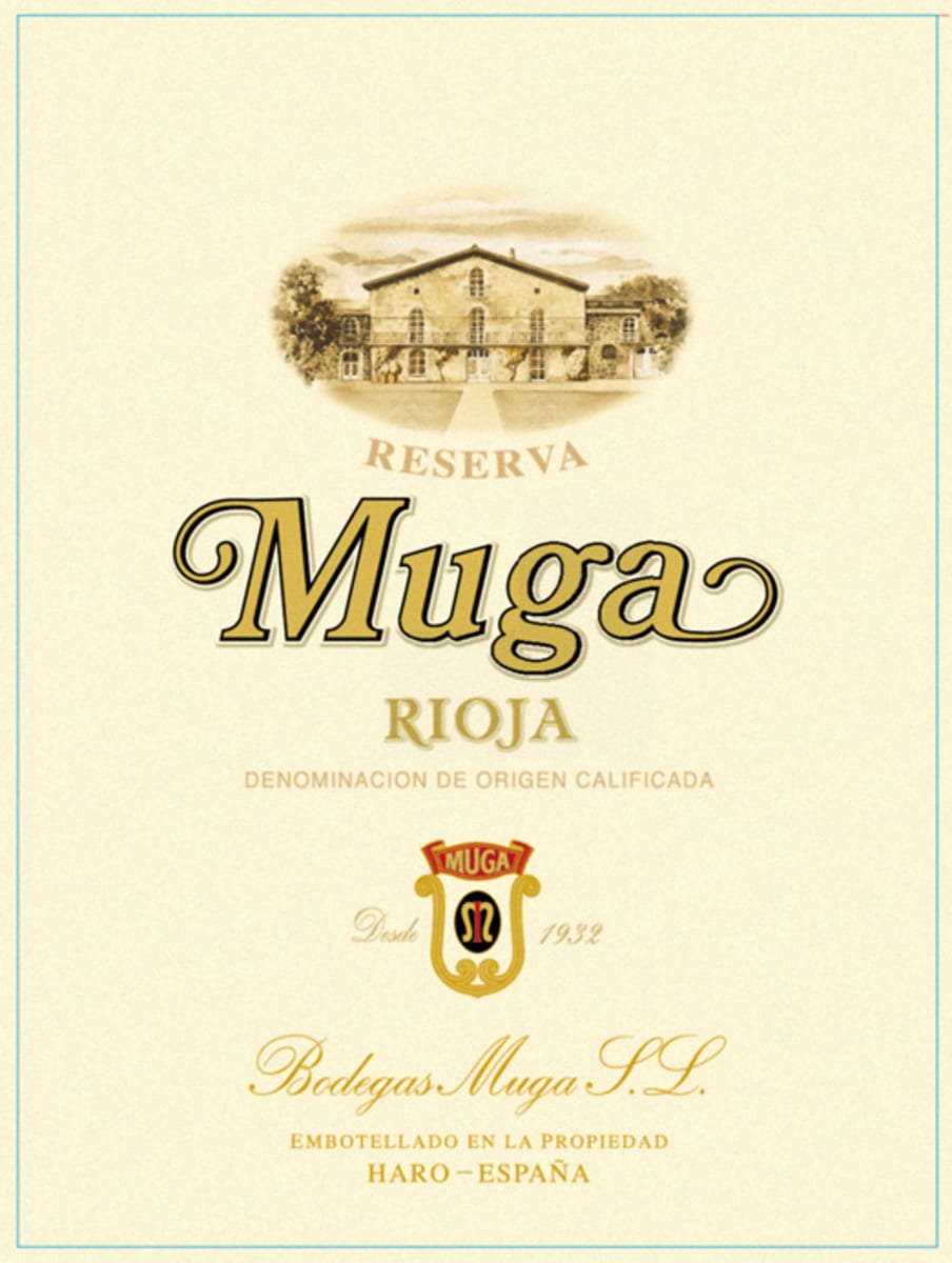 Bodegas Muga Reserva 2007 Front Label