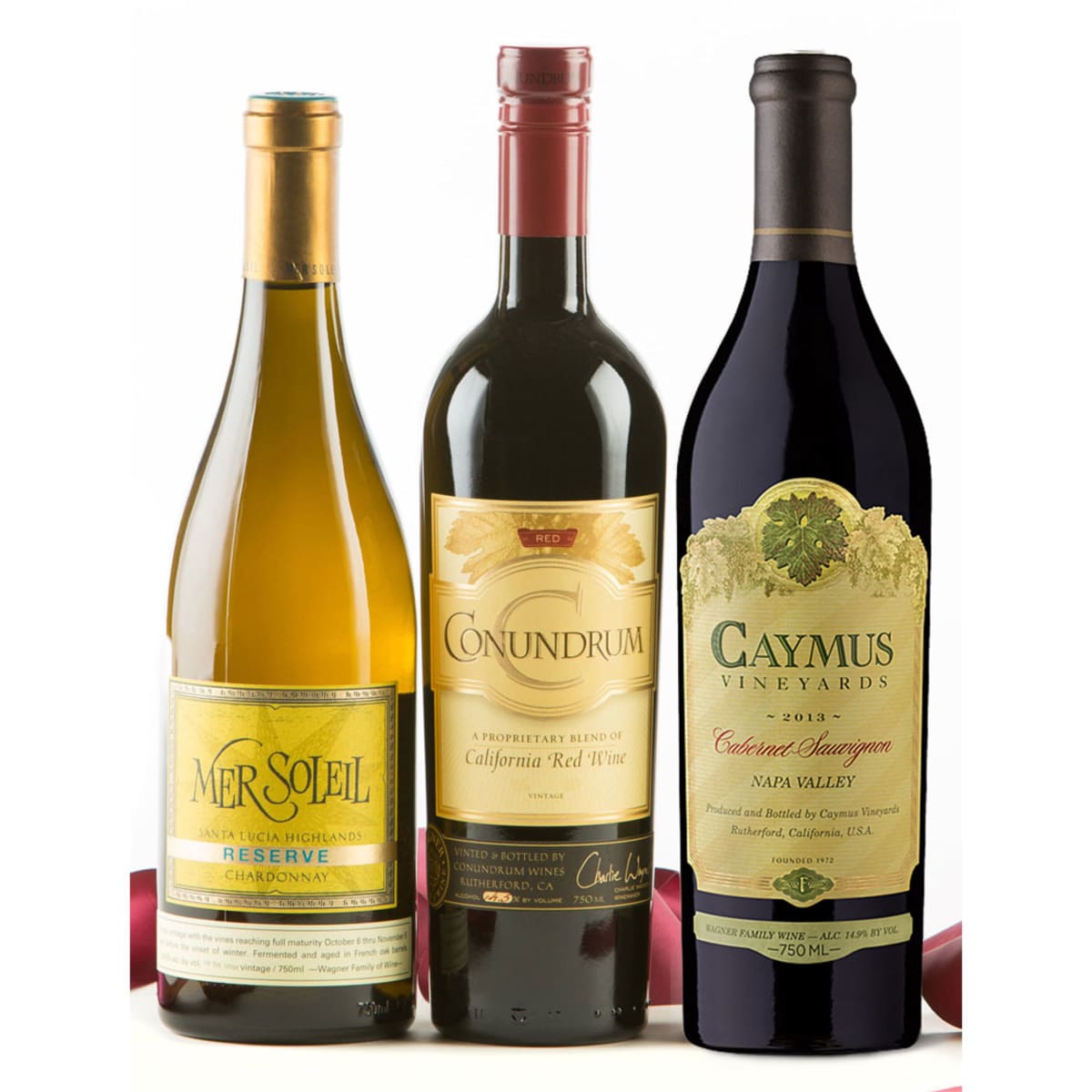 Caymus More Wagner Family of Wine Trio Wine