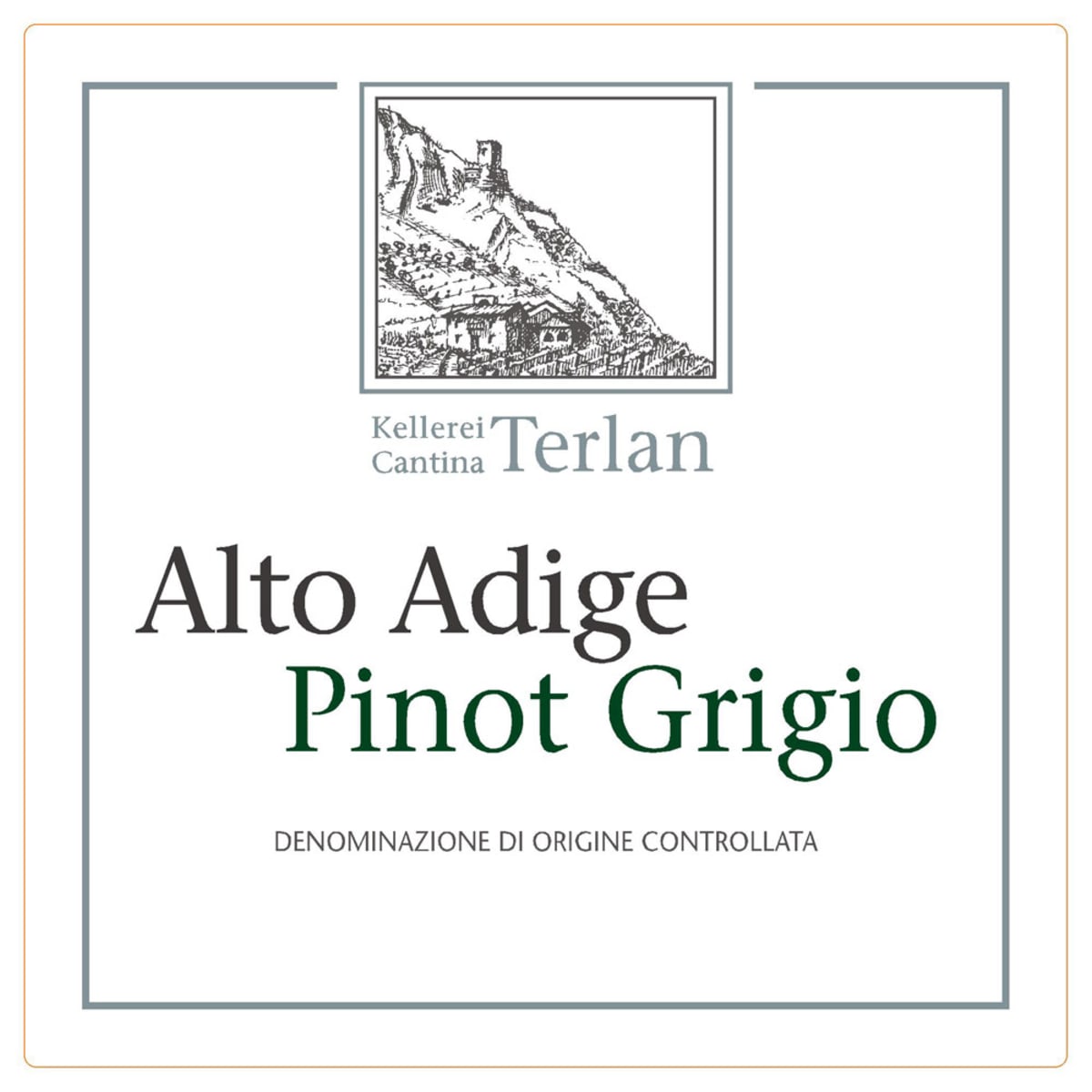 Terlan Pinot Grigio 2011 Front Label