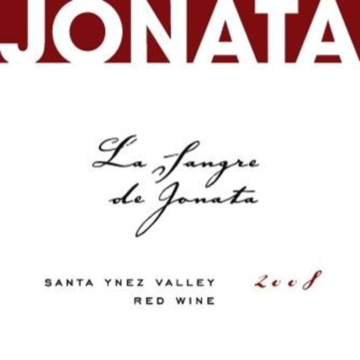 Jonata La Sangre de Jonata 2008 Wine