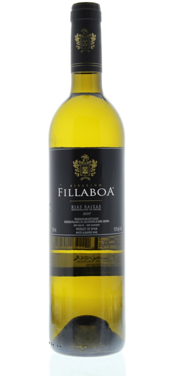 Bodegas Fillaboa Rias Baixas Albarino 2011 Front Bottle Shot