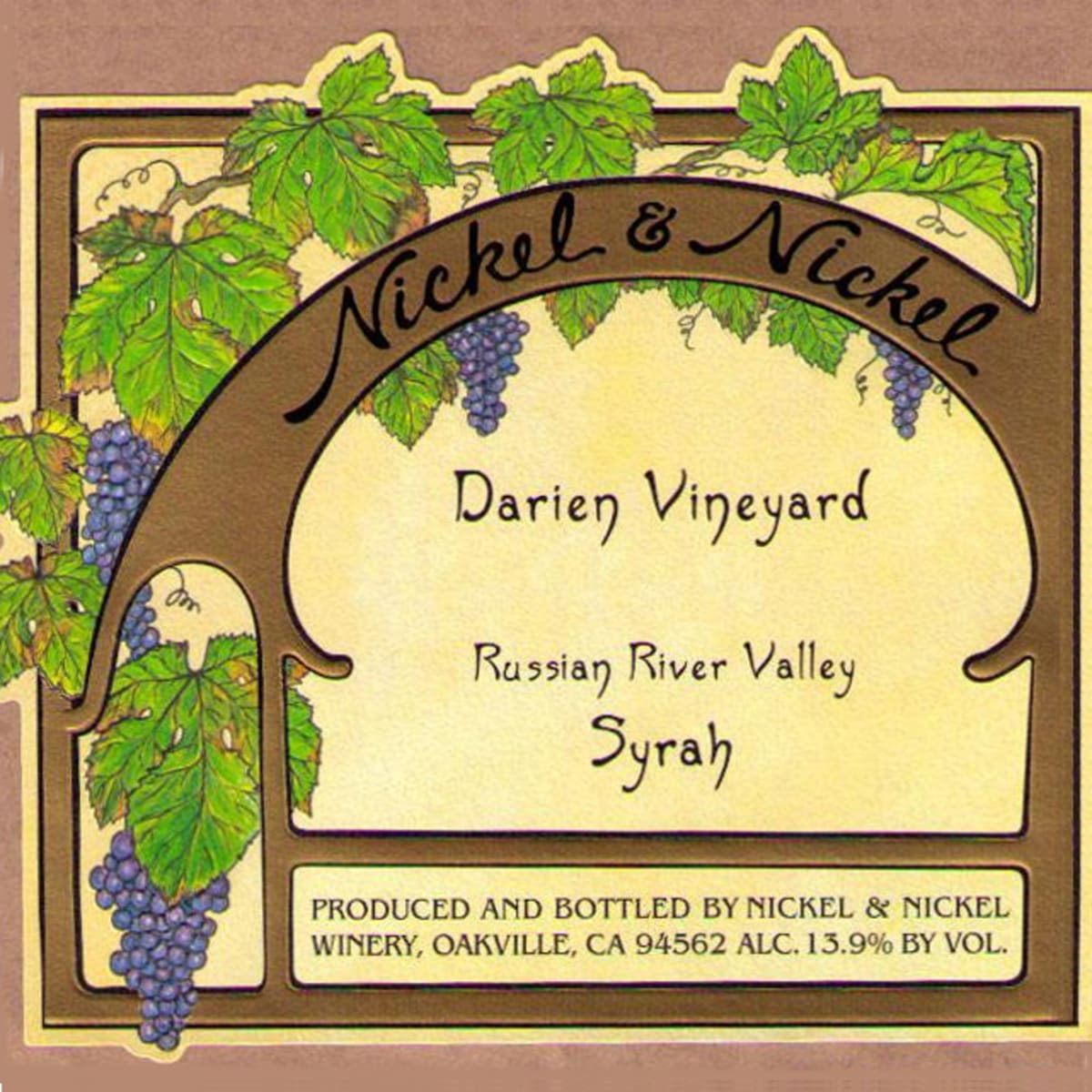 Nickel Nickel Darien Vineyard Syrah 2009