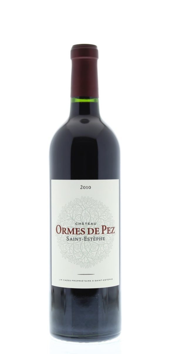 Chateau Ormes De Pez 2010 Front Bottle Shot