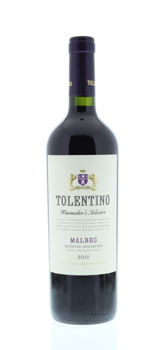 Bodega Cuarto Dominio Tolentino Winemaker's Selection Malbec 2011