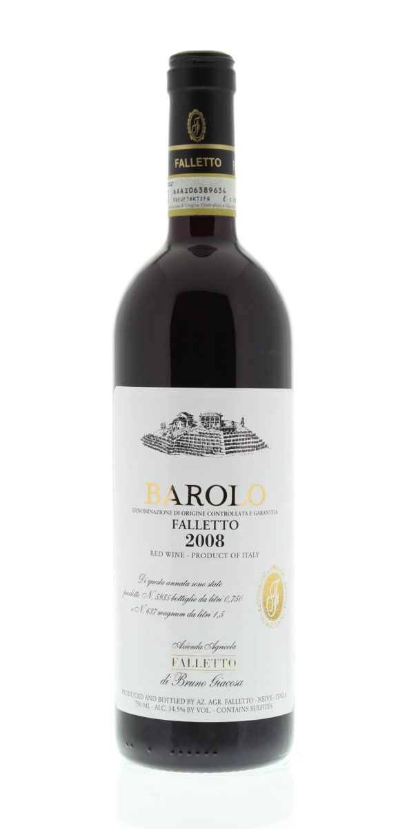 Bruno Giacosa Barolo Falletto 2008 | Wine.com Bruno Giacosa Barolo Falletto 2008 | Wine.com