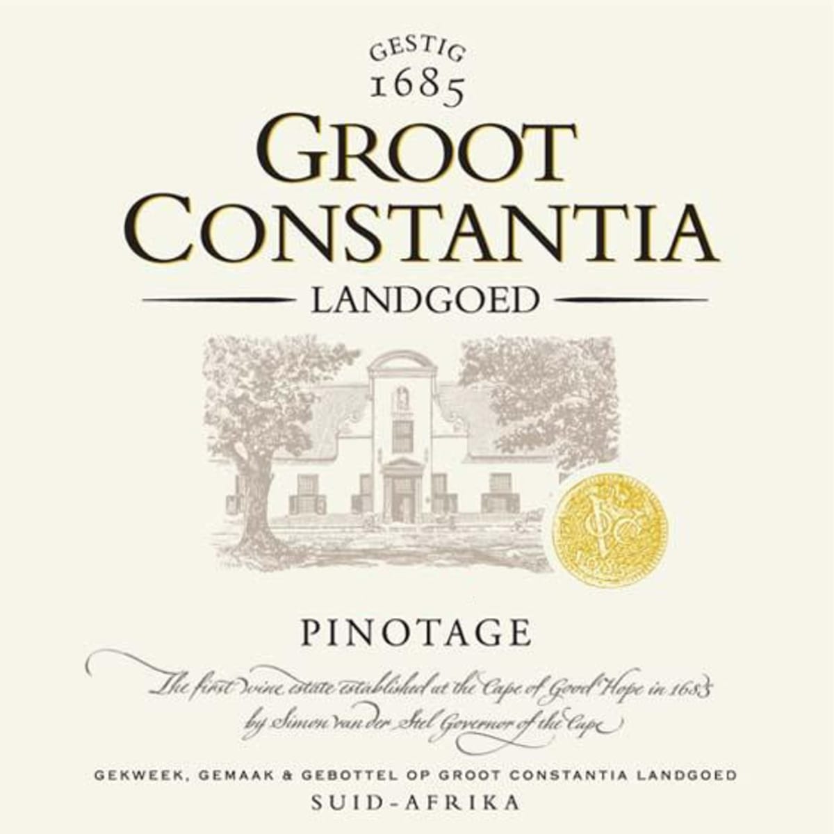 2014 Groot Constantia Cabernet Sauvignon, Constantia, South