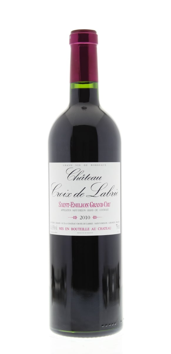 Croix de Labrie 2010 Front Bottle Shot