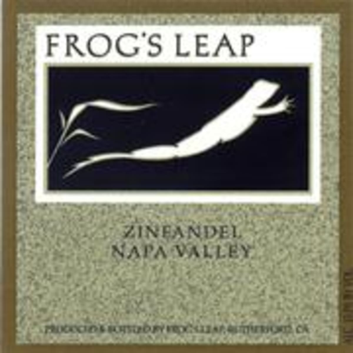 Frog's Leap Zinfandel 1998 Front Label