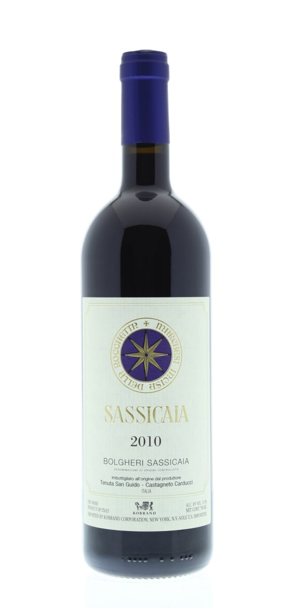 『1年保証』 Tenuta San Wine.com | 2010 Sassicaia Guido ワイン