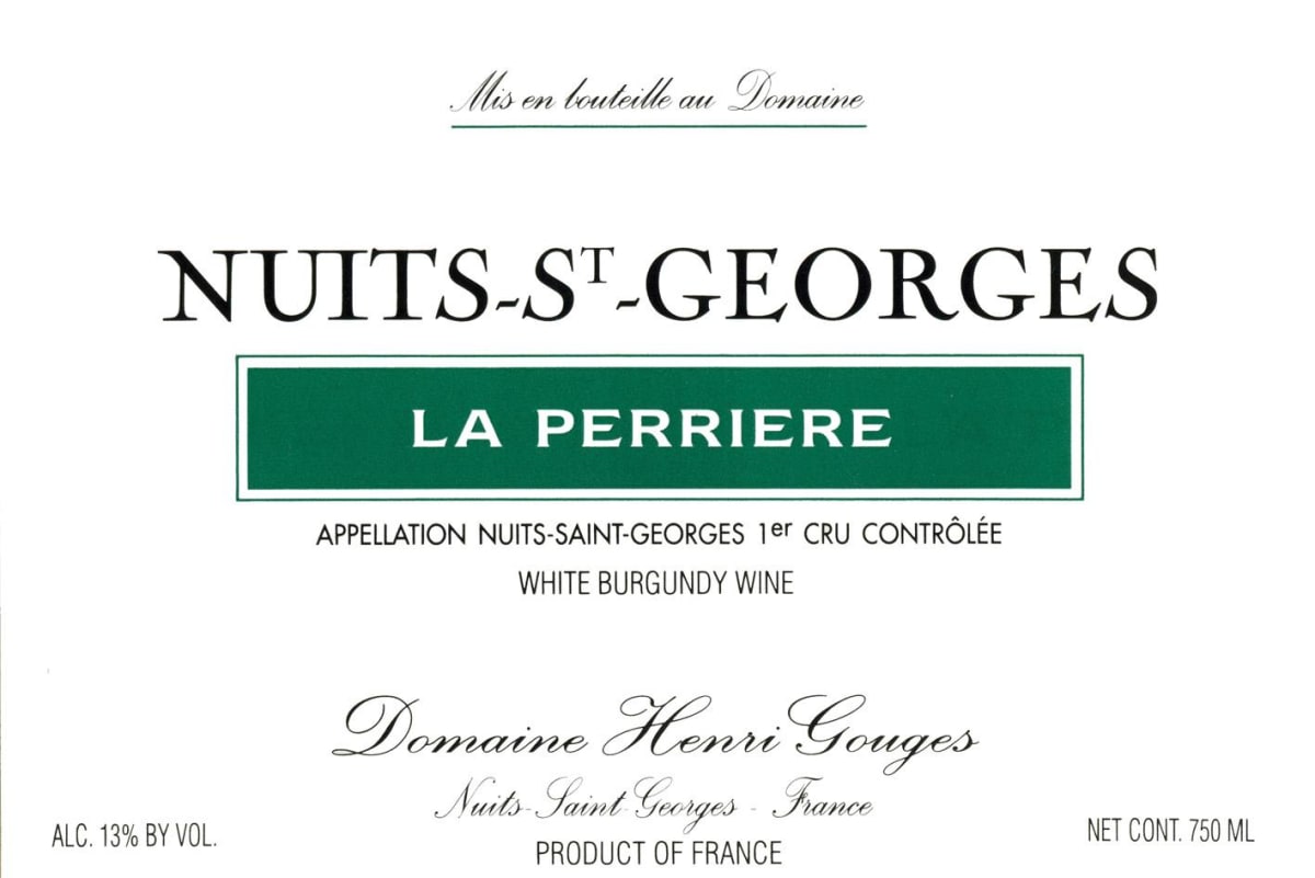Nuits-St-es La Perrière 2011 750ml La Petite Perrière Pinot Noir | Product page | SAQ.COM