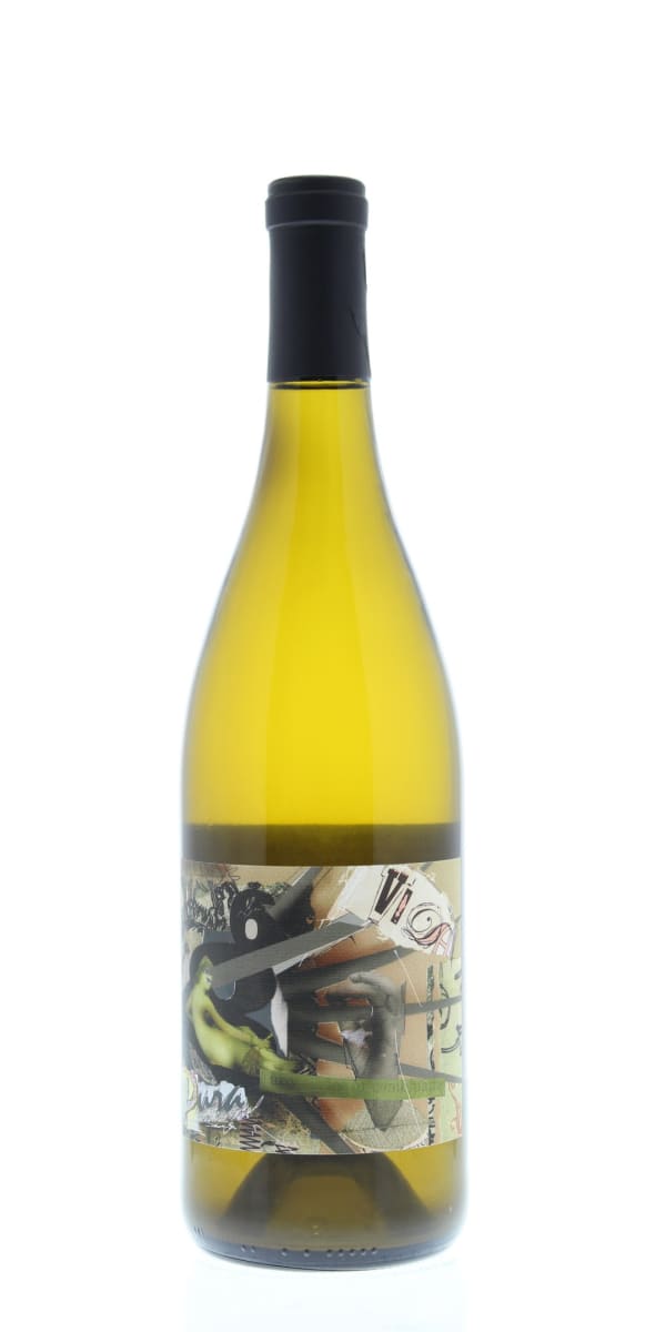 Pura Vida Pinot Blanc 2007 Front Bottle Shot