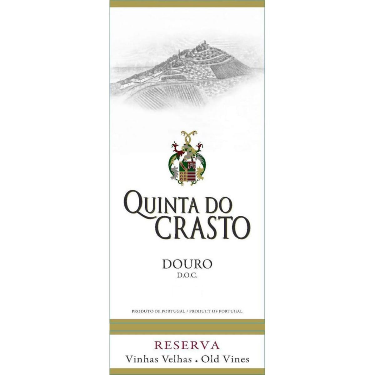 Quinta do Crasto Douro Reserva Old Vines Red 2010 Front Label