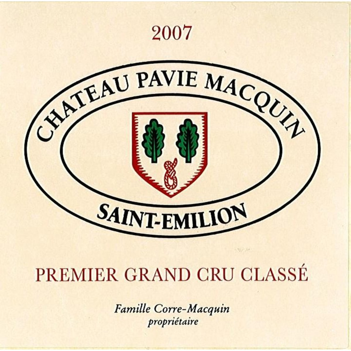 ワイン Chateau Pavie Macquin 2007 Château Pavie Macquin St. Émilion 2021 750ml - Station Plaza