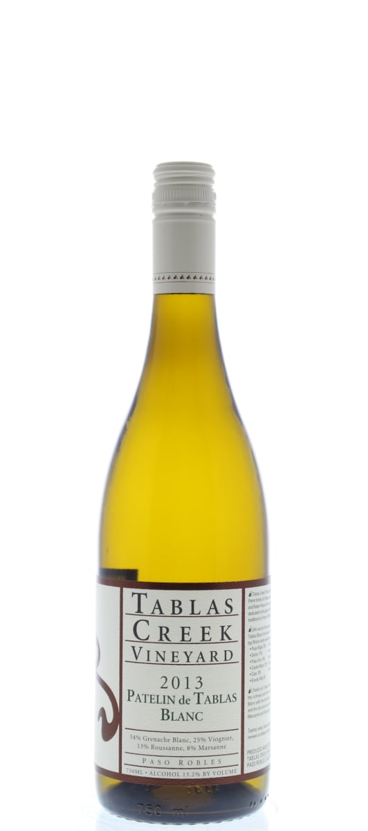 Tablas Creek Patelin de Tablas Blanc 2013 Front Bottle Shot