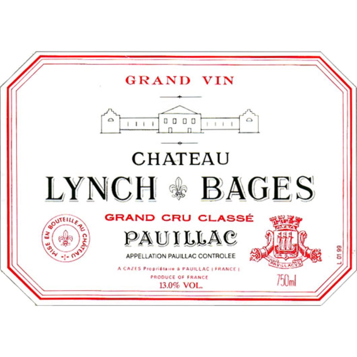 Chateau Lynch-Bages 1988 | Wine.com