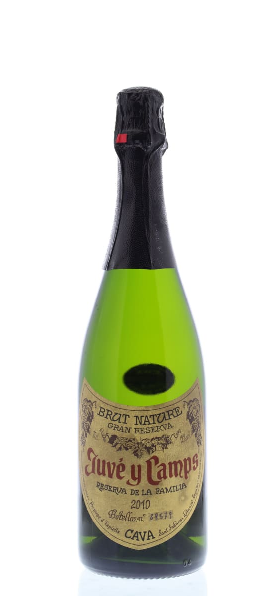 Juve & Camps Reserva de la Familia Cava Gran Reserva Brut Nature 2010 Front Bottle Shot