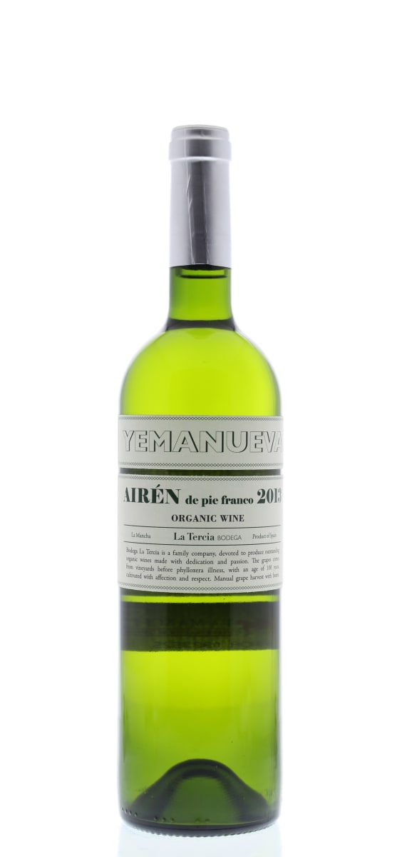 Bodega La Tercia Yemanueva Airen 2013 Front Bottle Shot