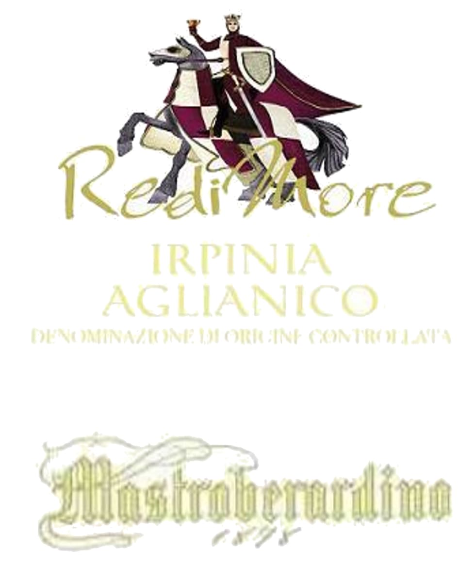 Mastroberardino Irpinia Re di More Aglianico 2013 Front Label