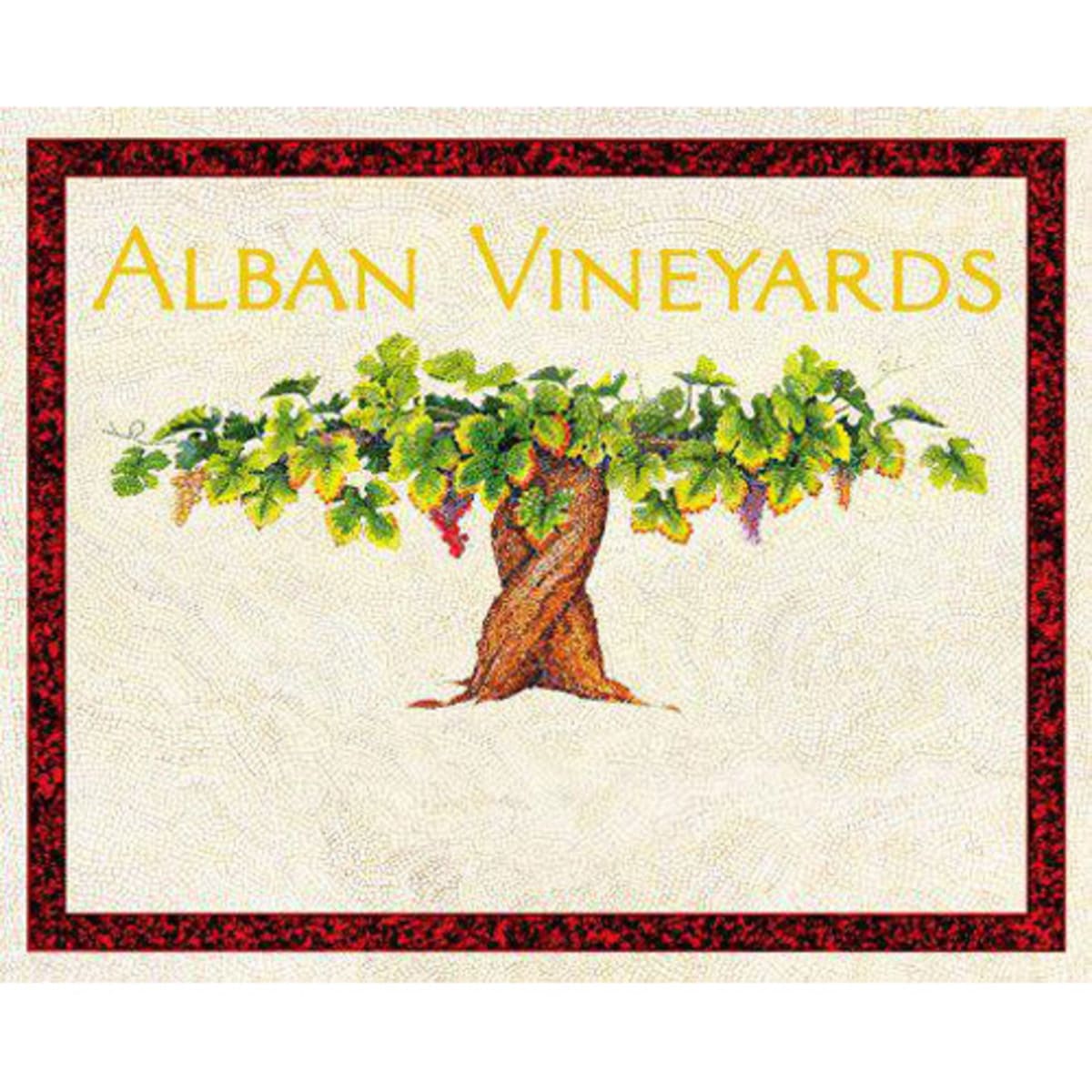 Alban Edna Valley Grenache 2006 Front Label