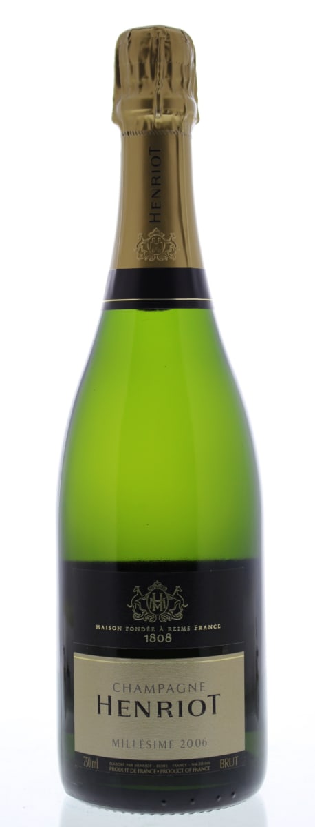 Henriot Brut Millesime 2006 Front Bottle Shot