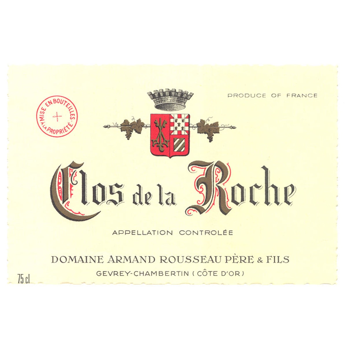 Domaine Armand Rousseau Clos de la Roche Grand Cru 2006