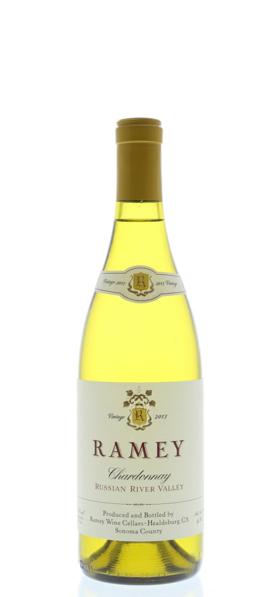 Ramey Russian River Chardonnay 2013 Front Bottle Shot