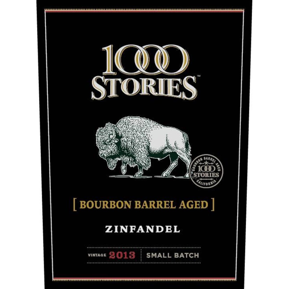 1000 Stories Bourbon Barrel Aged Zinfandel 2013