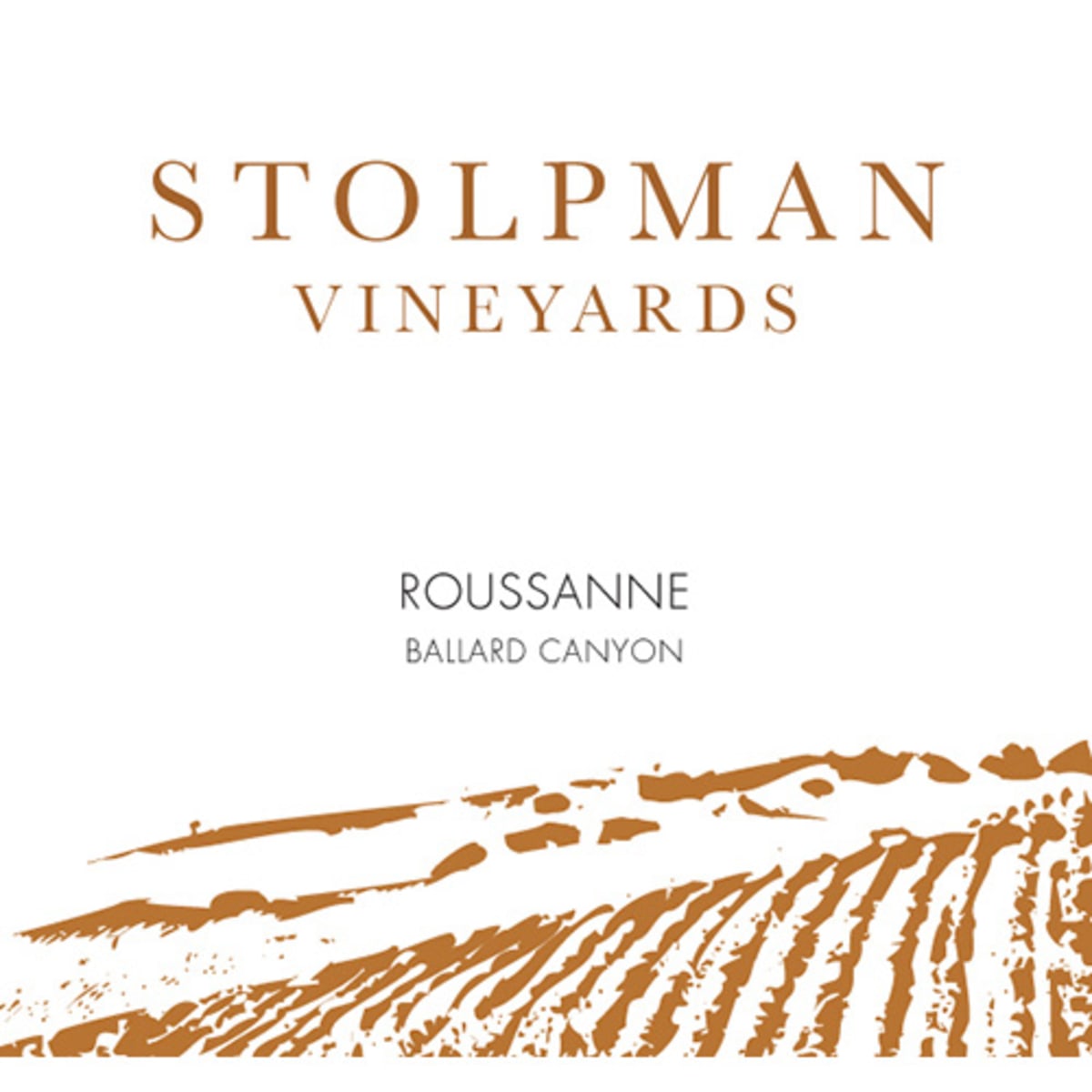 Stolpman Vineyards Roussanne 2014 Front Label