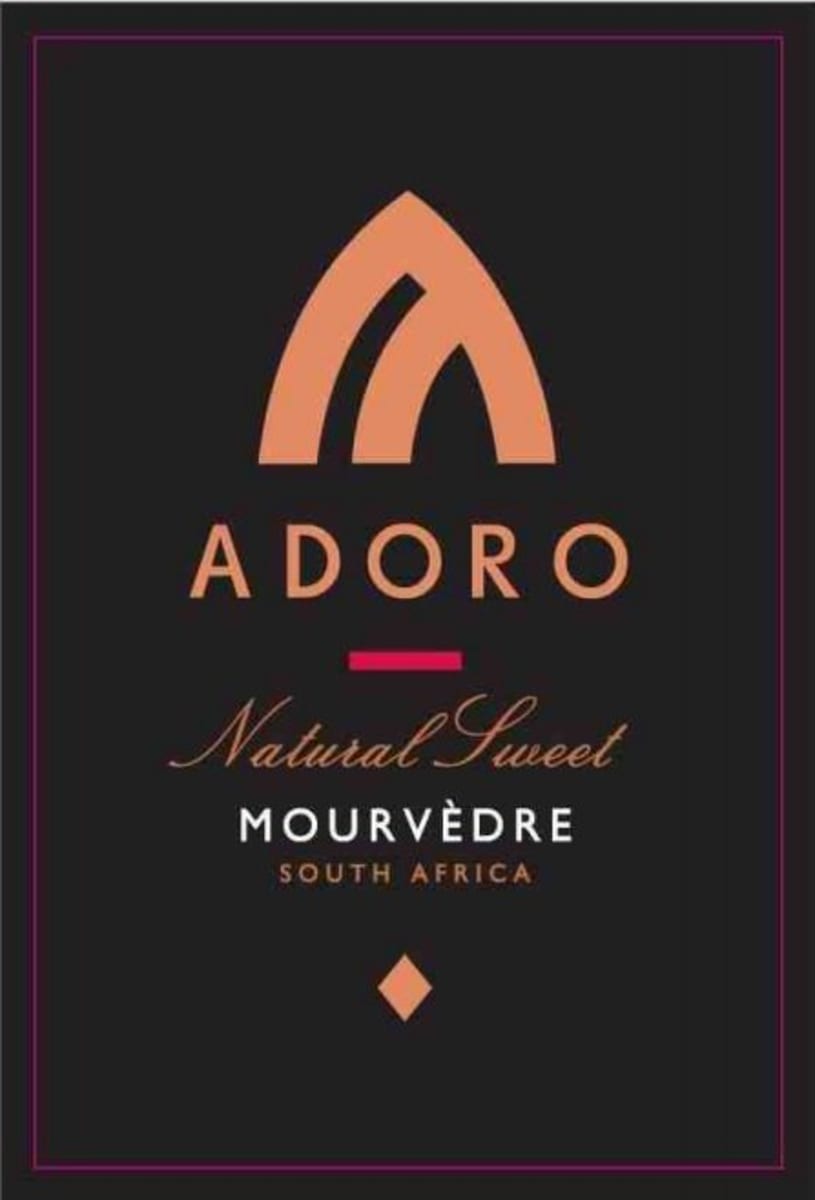Adoro Natural Sweet 2013 Front Label