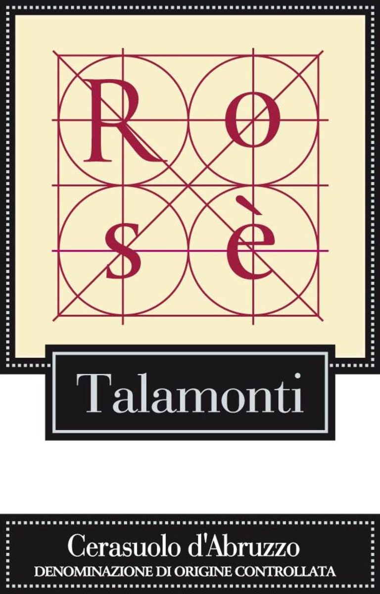 Azienda Vinicola Talamonti Cerasuolo d'Abruzzo Rose 2011 Front Label