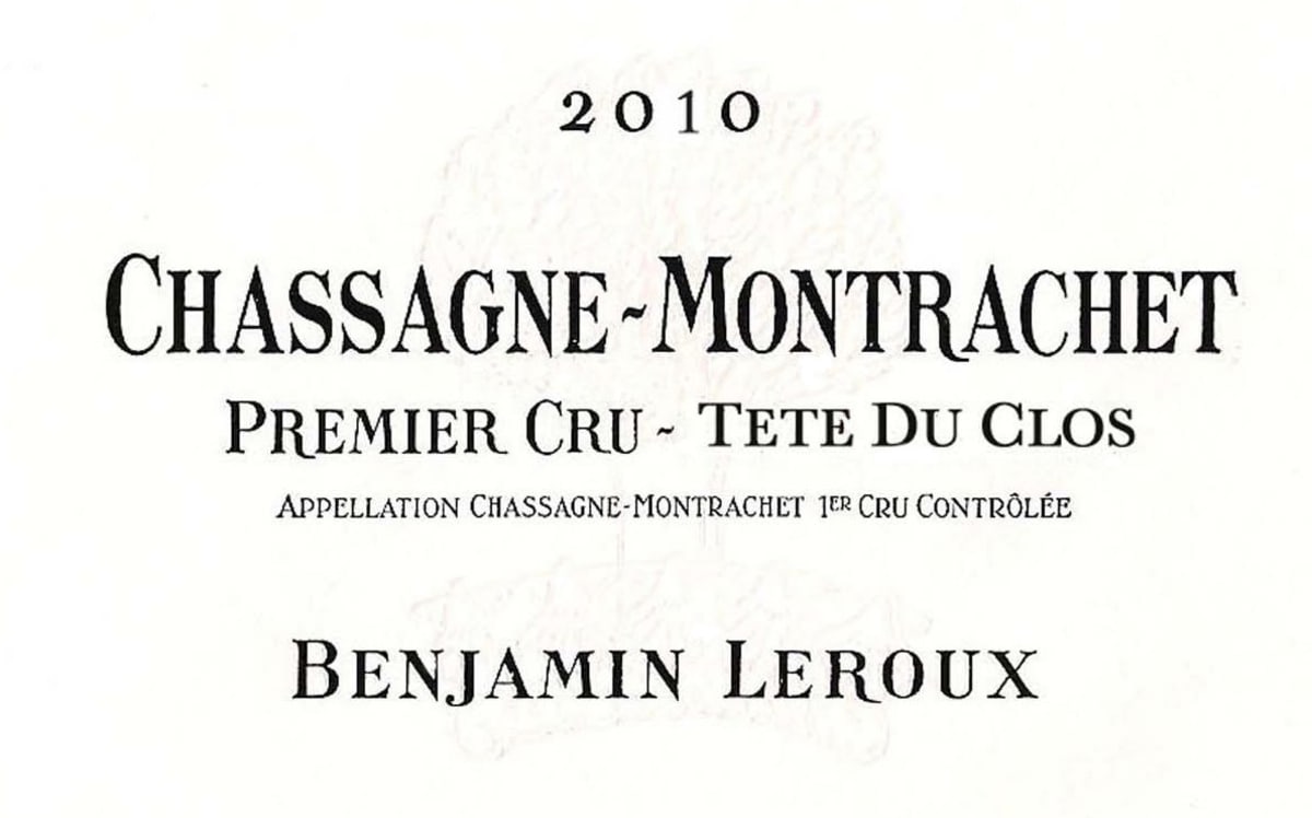 2010 Louis Jadot Abbaye de Morgeot, Chassagne-Montrachet