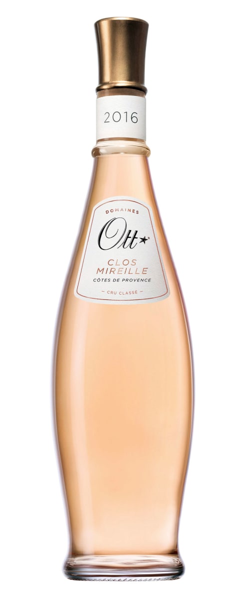 Domaines Ott Clos Mireille Cotes de Provence Rose 2016 Front Bottle Shot