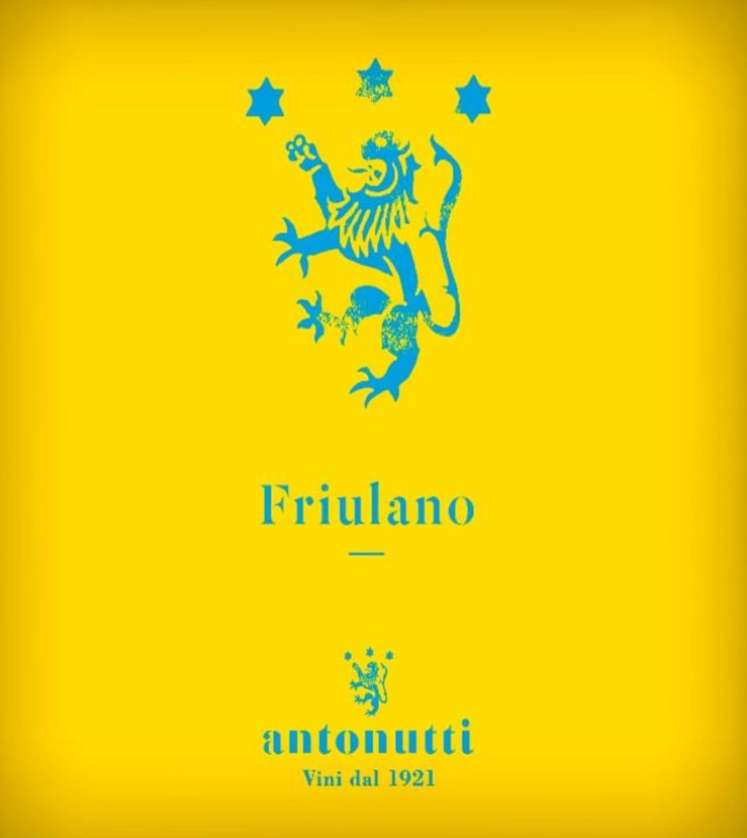 Casa Vinicola Antonutti Friuli Grave Friulano 2013 Front Label