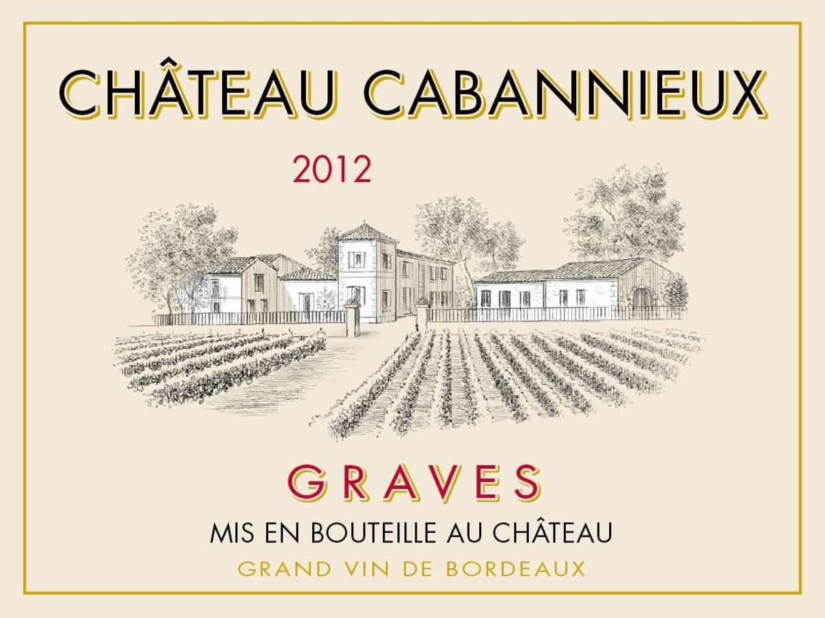 【人気No.1】 Chateau Cabannieux Graves 2012 | Wine.com ワイン
