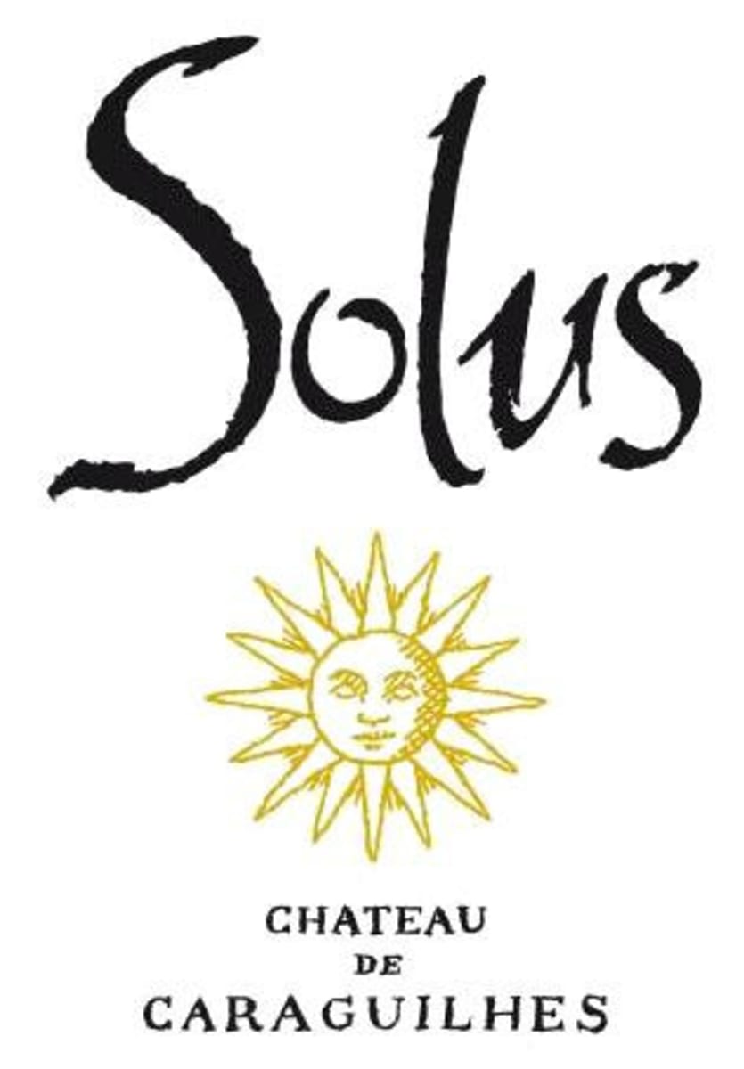 Chateau de Caraguilhes Corbieres Solus 2013 Front Label