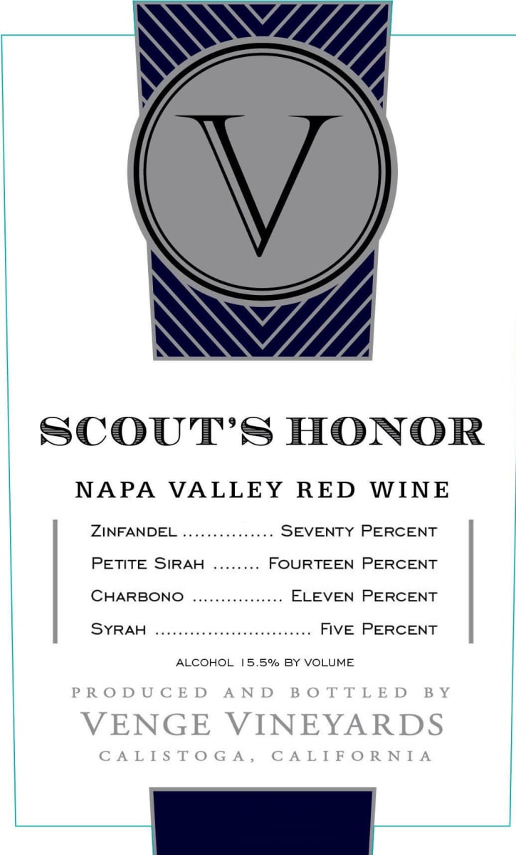 Venge Vineyards Scout's Honor Proprietary Red 2013