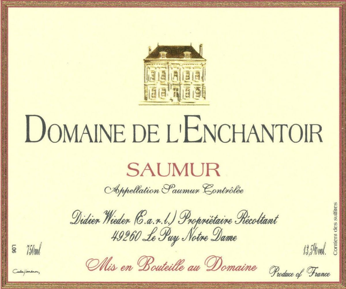 Domaine de L'Enchantoir Saumur Rouge 2007 Front Label