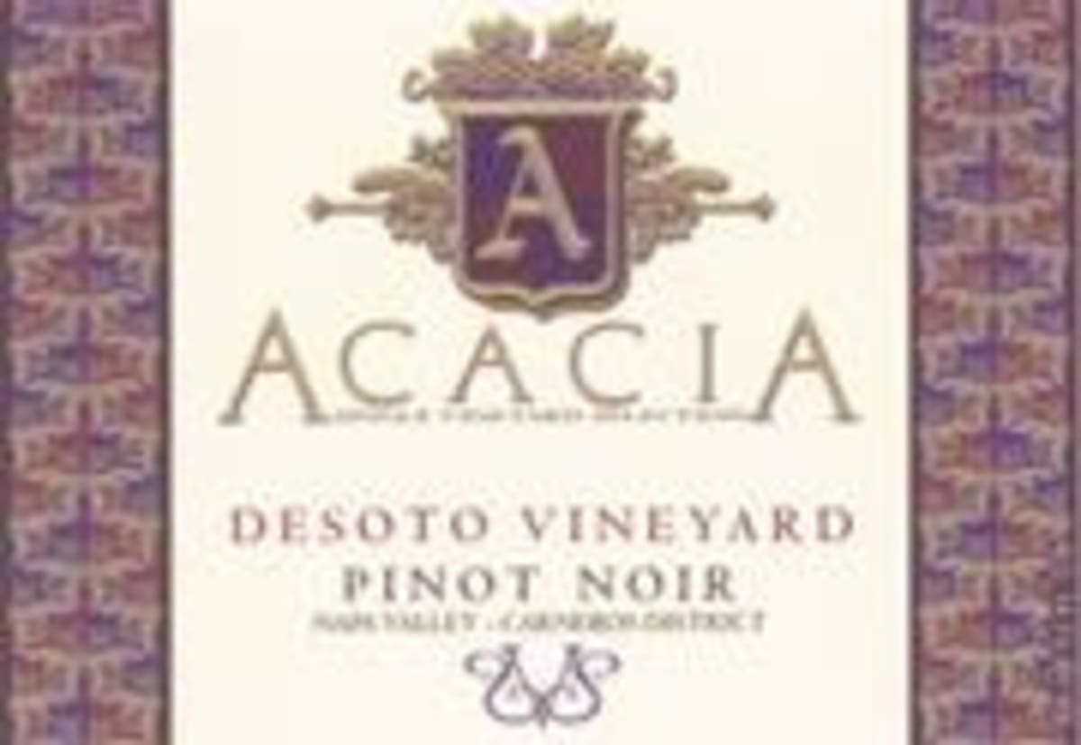 Acacia Desoto Vineyard Pinot Noir 1998 Front Label