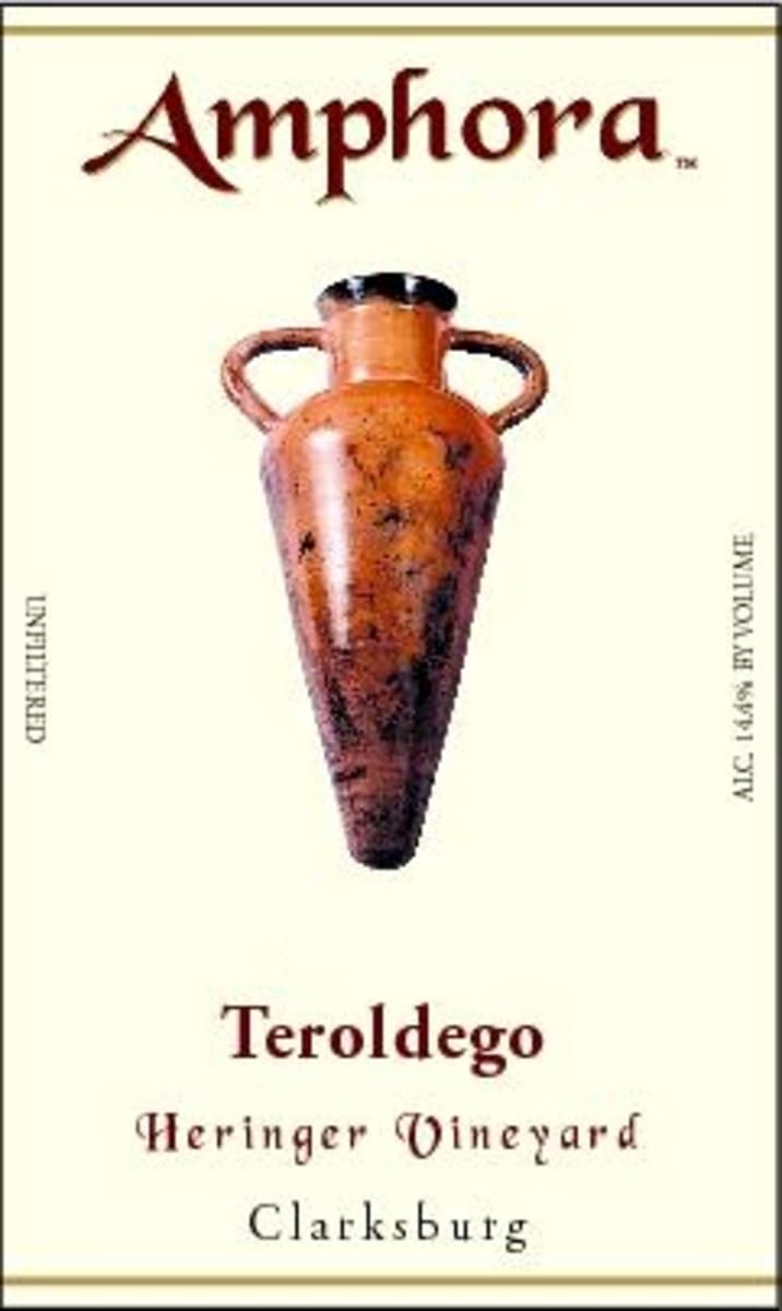 Amphora Wines Heringer Teroldego 2011 Front Label