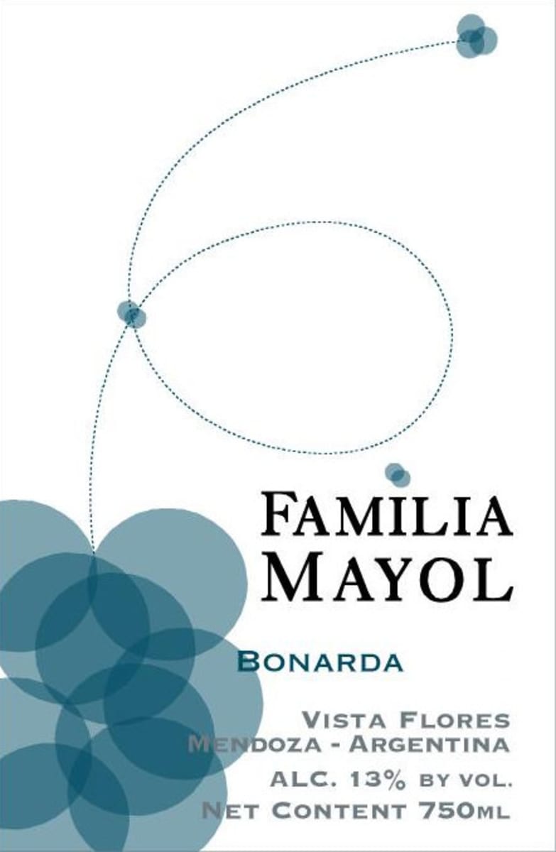 Familia Mayol Bonarda 2013 Front Label