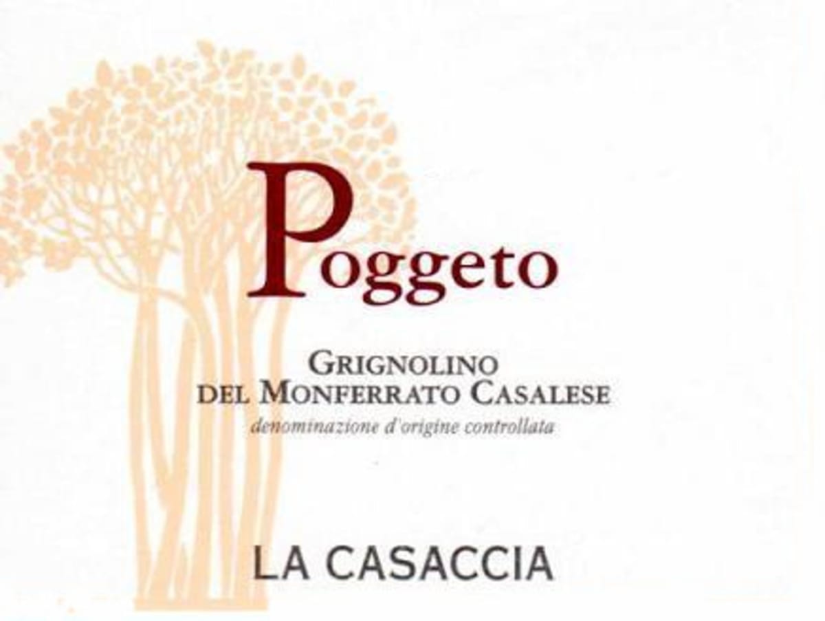 La Casaccia Poggetto Grignolino del Monferrato Casalese 2013 Front Label