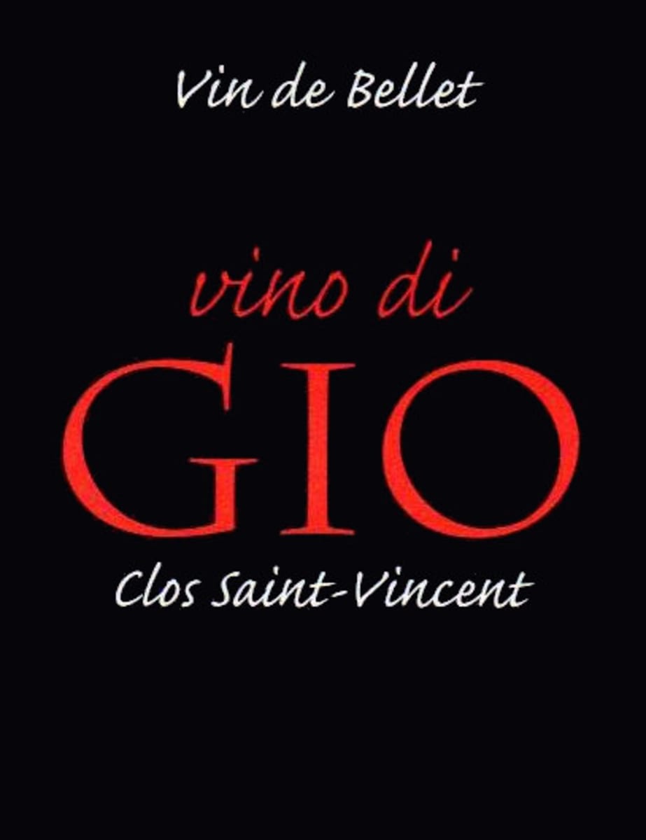 Le Clos Saint-Vincent Bellet Vino di Gio Rouge 2011 Front Label