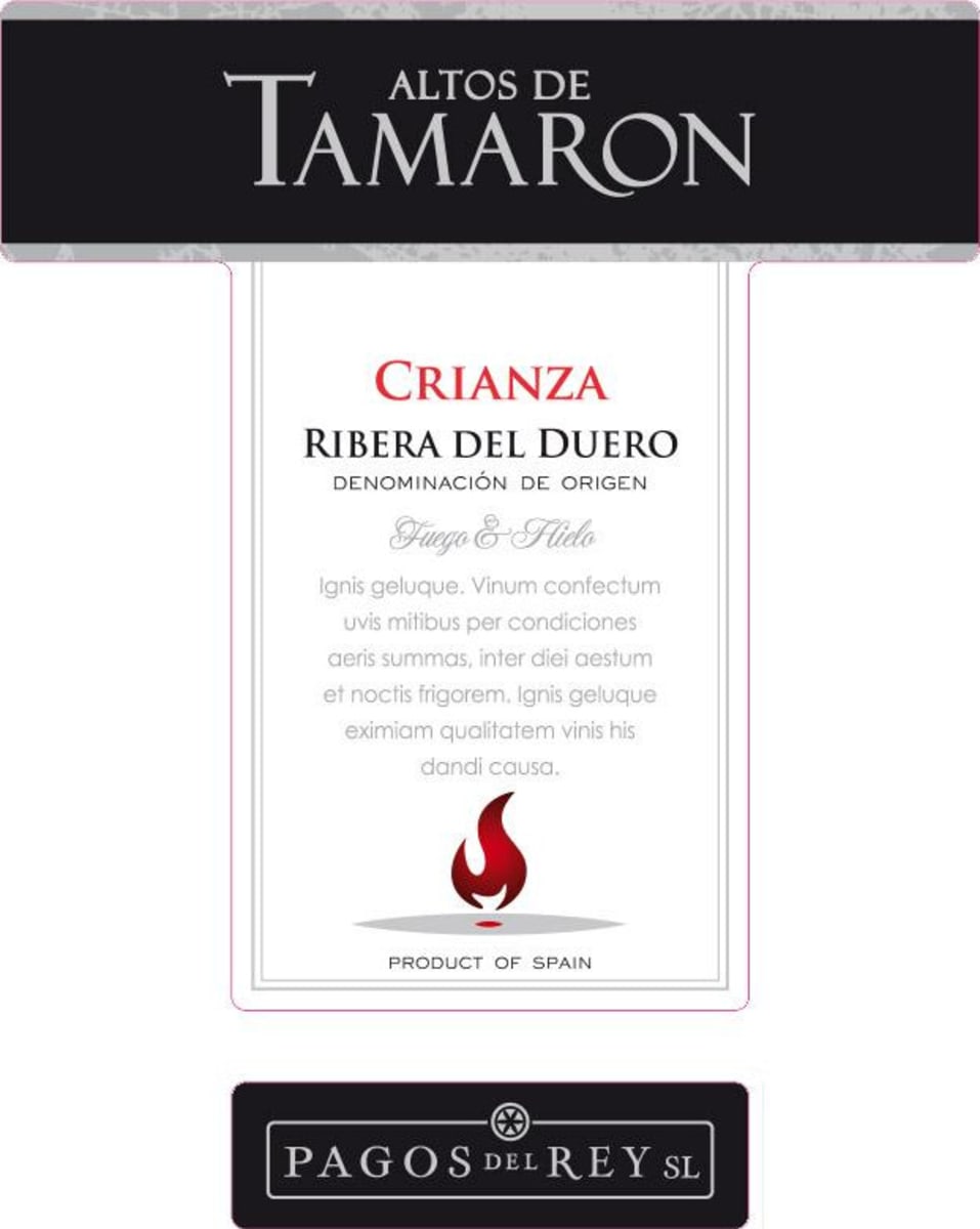 Pagos Del Rey Altos de Tamaron Crianza 2013 Front Label