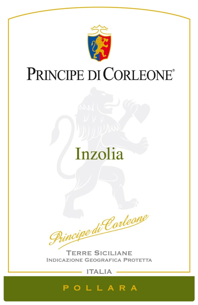 Principe di Corleone Sicilia Inzolia 2013 Front Label