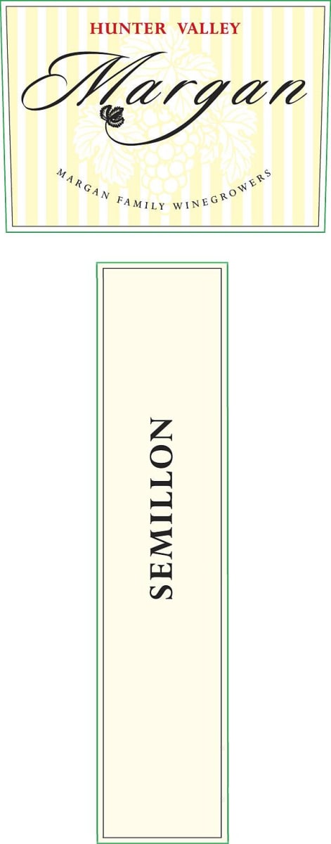 Margan Family Semillon 2010 Front Label